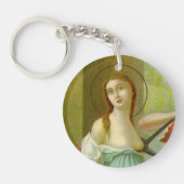 St. Agatha (M 003) Sleutelhanger (Voorkant)