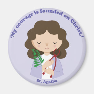 St. Agatha Magneet