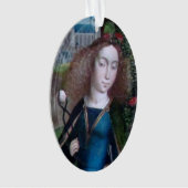 St. Agatha of Sicily (detail; M 070) Acrylyl Ornament (voorkant)