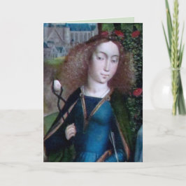 St. Agatha of Sicily (detail; M 070) Card Kaart