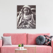 St. Agnes (albumenafdruk) Canvas Afdruk (Insitu (Woonkamer))