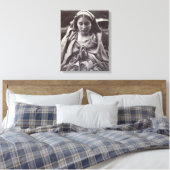 St. Agnes (albumenafdruk) Canvas Afdruk (Insitu (Slaapkamer))