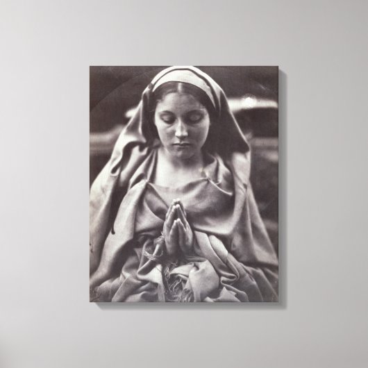 St. Agnes (albumenafdruk) Canvas Afdruk (Voorkant)