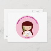 St. Agnes Briefkaart (Voorkant / Achterkant)