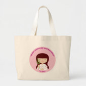 St. Agnes Grote Tote Bag (Voorkant)