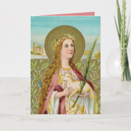 St. Agnes of Rome (BC 01)-kaart Kaart
