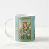St. Agnes of Rome (MH 01) Coffee Mok 3 (Links)