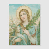 St. Agnes of Rome (MH 01)Magnetic Card (Voorkant)