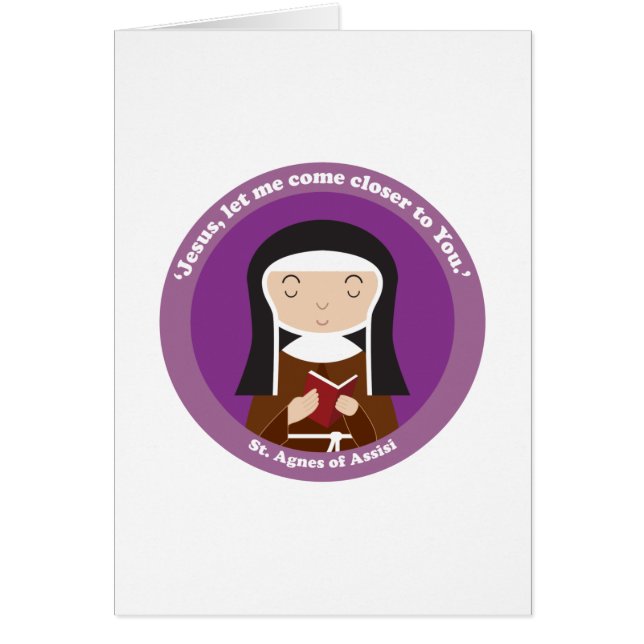 St. Agnes van Assisi (Voorkant)