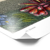 St Agnes van een handgekleurd graafschap van H Sha Foto Afdruk (Hoek)