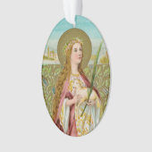 St. Agnes van Rome (BC 01) Acryl Ornament (voorkant)