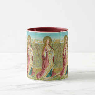 St. Agnes van Rome (BC 01) Coffee Mok 4