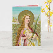 St. Agnes van Rome (BC 01) Kaart (Gele Bloem)