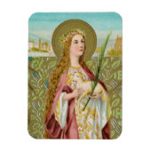 St. Agnes van Rome (BC 01) Magneet (Verticaal)