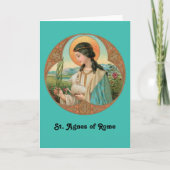 St. Agnes van Rome (BK 006) Kaart (Voorkant)