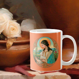 St. Agnes van Rome (BK 006) Koffie Mok
