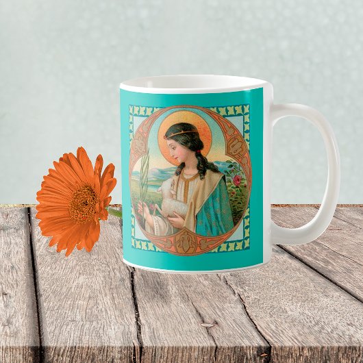 St. Agnes van Rome (BK 006) Koffie Mok
