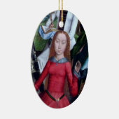 St. Agnes van Rome (detail; M 070) Keramisch Ornament (Rechts)