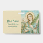 St. Agnes van Rome (MH 01) Badge (Achterkant)