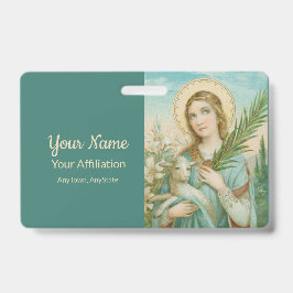 St. Agnes van Rome (MH 01) Badge