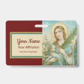 St. Agnes van Rome (MH 01) Badge (Back)