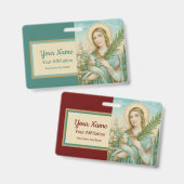 St. Agnes van Rome (MH 01) Badge (Front & Back)