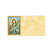 St. Agnes van Rome (MH 01) Etiket (Voorkant)