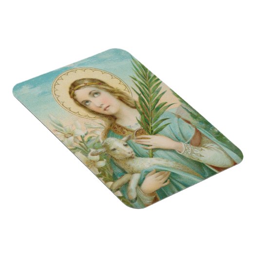 St. Agnes van Rome (MH 01) Magneet (Rechterzijde)