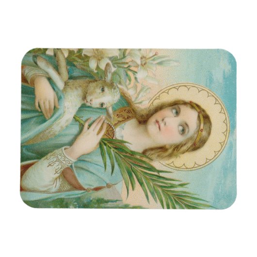 St. Agnes van Rome (MH 01) Magneet (Horizontaal)