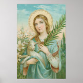 St. Agnes van Rome (MH 01) Poster (Voorkant)