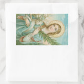 St. Agnes van Rome (MH 01) Rechthoekige Sticker (Tas)