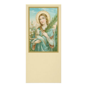 St. Agnes van Rome (MH 01) Reclamekaart