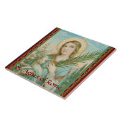 St. Agnes van Rome (MH 01) Tegeltje (Zijkant)