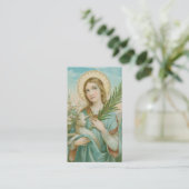 St. Agnes van Rome (MH 01) Visitekaartje (Staand voorkant)