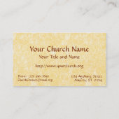 St. Agnes van Rome (MH 01) Visitekaartje (Achterkant)