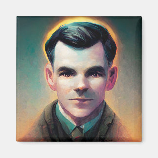 St. Alan Turing magnet