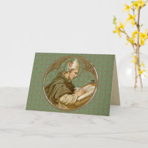 St. Albert de Grote (BK 013) Blanco Wenskaart Kaart