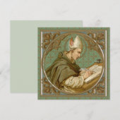 St. Albertus de Grote (BK 013) blanco kaart (Voorkant / Achterkant)