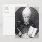 St Albertus Magnus, 1851 Briefkaart (Voorkant / Achterkant)
