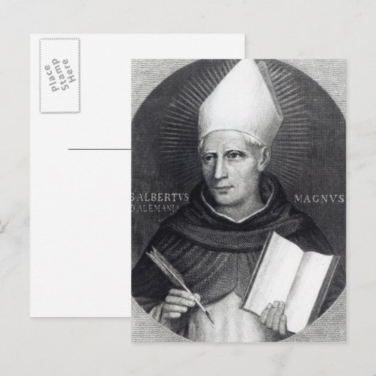 St Albertus Magnus, 1851 Briefkaart (Voorkant / Achterkant)