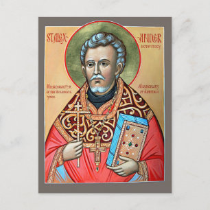 St. Alexander Hotovitsky Orthodoxe Christelijke Ic Briefkaart