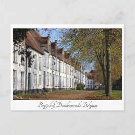 St. Alexiusbegijnhof, Dendermonde, België. Briefkaart