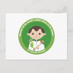 St. Aloysius Gonzaga Briefkaart