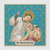 St. Aloysius Gonzaga & Plague Victim (M 006) (Voorkant)