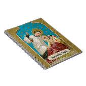 St. Aloysius Gonzaga & Plague Victim (M 006) Notitieboek (Rechterzijde)