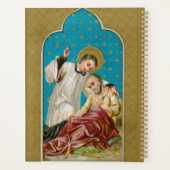 St. Aloysius Gonzaga & Plague Victim (M 006) Planner (Achterkant)