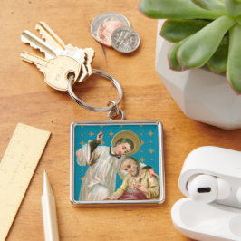 St. Aloysius Gonzaga & Plague Victim (M 006) Sleutelhanger