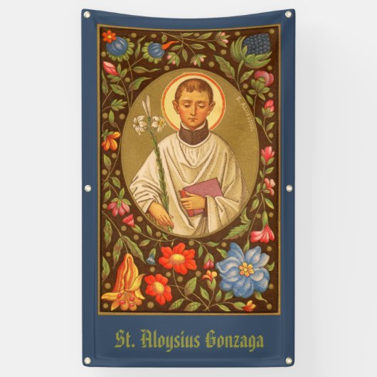 St. Aloysius Gonzaga (PM 01) Banner 2 (Verticaal)