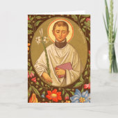 St. Aloysius Gonzaga (PM 01) Blank Wenskaart 2 Kaart (Voorkant)