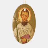 St. Aloysius Gonzaga (PM 01) Keramisch Ornament (Rechts)